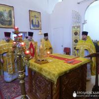 В храме Собора Белорусских Святых а.г. Верейки состоялось богослужение духовенства Волковысского благочиния