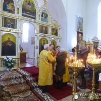 В храме Собора Белорусских Святых а.г. Верейки состоялось богослужение духовенства Волковысского благочиния