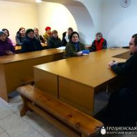 В библиотеке храма города Мосты провели лекцию о деятельности митрополита Иосифа (Семашко)