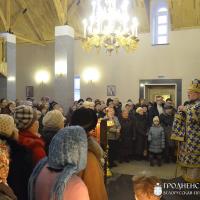 В Неделю сыропустную архиепископ Артемий совершил литургию в малом храме великомученика Пантелеимона города Гродно