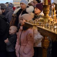 В день памяти Собора новомучеников и исповедников архиепископ Артемий совершил литургию в Покровском соборе