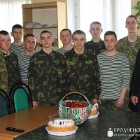 Военнослужащие пограничной заставы №10 «Минчики» приняли участие в Пасхальных богослужениях