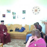 Священник посетил отделение дневного пребывания людей пожилого возраста поселка Берестовица