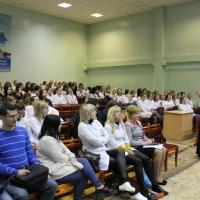 Встреча с учащимися Гродненского государственного медицинского колледжа