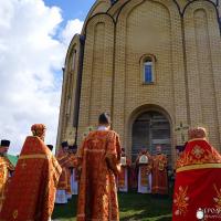 Престольный праздник нижнего храма Благовещенского прихода Волковыска