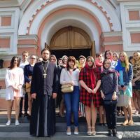 Студенты филологического факультета посетили кафедральный собор города Гродно