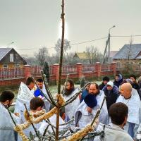 В храме деревни Рожанка состоялось соборное богослужение Щучинского благочиния