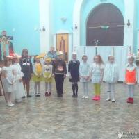 Воспитанники воскресной школы прихода агрогородка Обухово провели театрализованное выступление