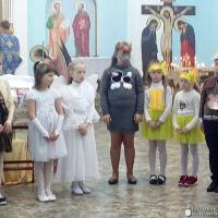 Воспитанники воскресной школы прихода агрогородка Обухово провели театрализованное выступление
