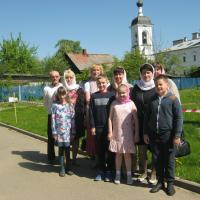 Воспитанники воскресной школы кафедрального собора Волковыска совершили паломничество в Полоцк