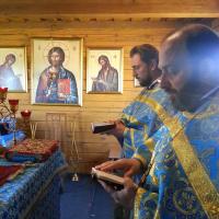 Архиепископ Артемий совершил литургию в малом храме прихода микрорайона Зарица города Гродно