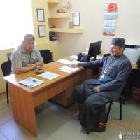 Встреча со священнослужителем в тюрьме №1 города Гродно