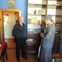 Встреча со священнослужителем в тюрьме №1 города Гродно