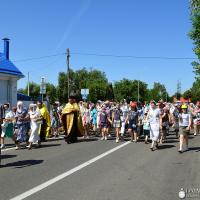 Крестный ход в честь Собора Всех Белорусских Святых в городе Мосты