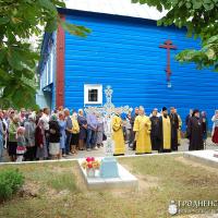 Архиепископ Артемий совершил литургию в храме деревни Лаша