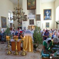 В храме деревни Изабелин состоялось соборное богослужение священнослужителей Волковысского благочиния