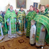 В храме деревни Изабелин состоялось соборное богослужение священнослужителей Волковысского благочиния