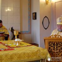 Архиепископ Артемий совершил литургию в кафедральном соборе Гродно