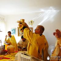 Архиепископ Артемий совершил литургию в храме деревни Гожа