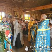 Пребывание иконы Жировичской Божией Матери в приходе храма в честь Рождества Христова г. Гродно