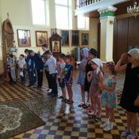 В посёлке Россь завершилась смена летней выездной воскресной школы