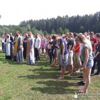 Состоялось открытие ежегодного слета молодежи Гродненской епархии