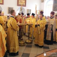 В день 1030-летия Крещения Руси архиепископ Артемий совершил литургию в Свято-Владимирской церкви города Гродно