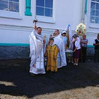 В деревне Мижеричи состоялась соборная служба священнослужителей Зельвенского благочиния