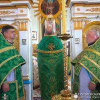 В храме деревни Пацевичи состоялось соборное богослужение духовенства Мостовского благочиния