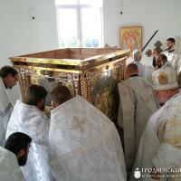 Архиепископ Артемий совершил чин освящения обновленного храма в честь святой преподобной Марфы города Гродно