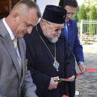 Архиепископ Артемий осуществил спецгашение марки с изображением Коложи