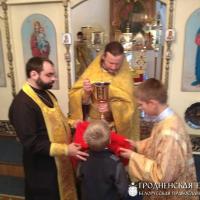 В храме покрова Пресвятой Богородицы состоялось соборное богослужение духовенства Волковысского благочиния