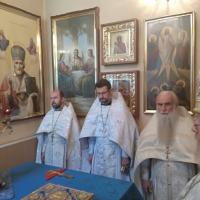 Соборное богослужение духовенства Волковысского благочиния, приуроченное к 40-му дню со времени преставления митрофорного протоиерея Павла Коржича