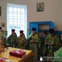 В храме деревни Сидельники состоялось соборное богослужение духовенства Волковысского благочиния