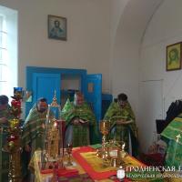 В храме деревни Сидельники состоялось соборное богослужение духовенства Волковысского благочиния