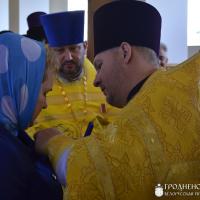 Архиепископ Артемий совершил литургию в храме деревни Демброво