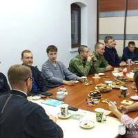 Встреча молодёжи и солдат Гродненской пограничной группы