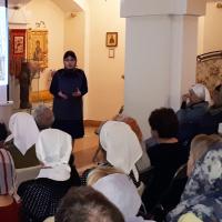 В храме святителя Луки состоялась лекция, посвященная теме символики православной иконы