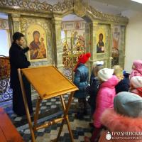 Воспитанники детского сада №77 посетили Предтеченский храм города Гродно