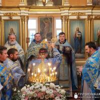 В храме деревни Поречье состоялось соборное богослужение духовенства Скидельского благочиния