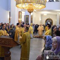 Архиепископ Артемий совершил литургию в храме в честь Собора Всех Белорусских Святых города Гродно