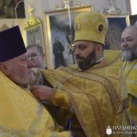 Архиепископ Артемий совершил литургию в храме деревни Дубно