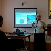 Врач-педиатр Наталья Железная выступила в Университете семейных знаний «Радзіна» с лекцией о семейном здоровье