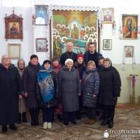 Прихожане храма святителя Луки посетили церковь деревни Задворяне