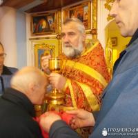 В храме при исправительной колонии города Волковыска была совершена Божественная литургия