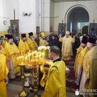 Архиепископ Артемий совершил литургию в храме деревни Волпа