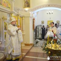 Архиепископ Артемий совершил литургию в храме при Гродненской областной больнице