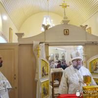 Архиепископ Артемий совершил литургию в храме при Гродненской областной больнице