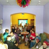 Учащиеся воскресной школы посетили Макаровский дом-интернат для престарелых и инвалидов