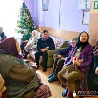 Учащиеся воскресной школы посетили Макаровский дом-интернат для престарелых и инвалидов